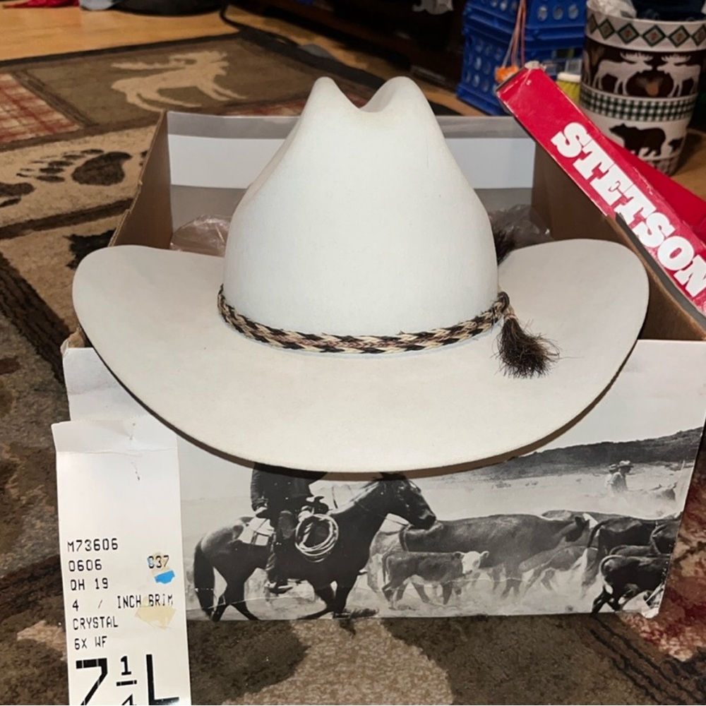 6x Stetson Cowboy Hat